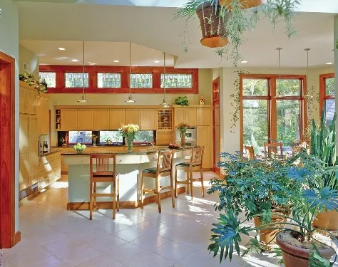 Window Garden in Kitchen